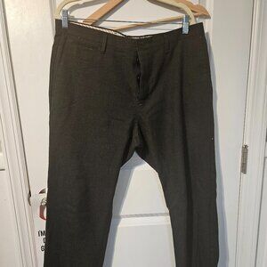 Banana Republic Dark Charcoal Wool Blend Dress Pants – 35x32